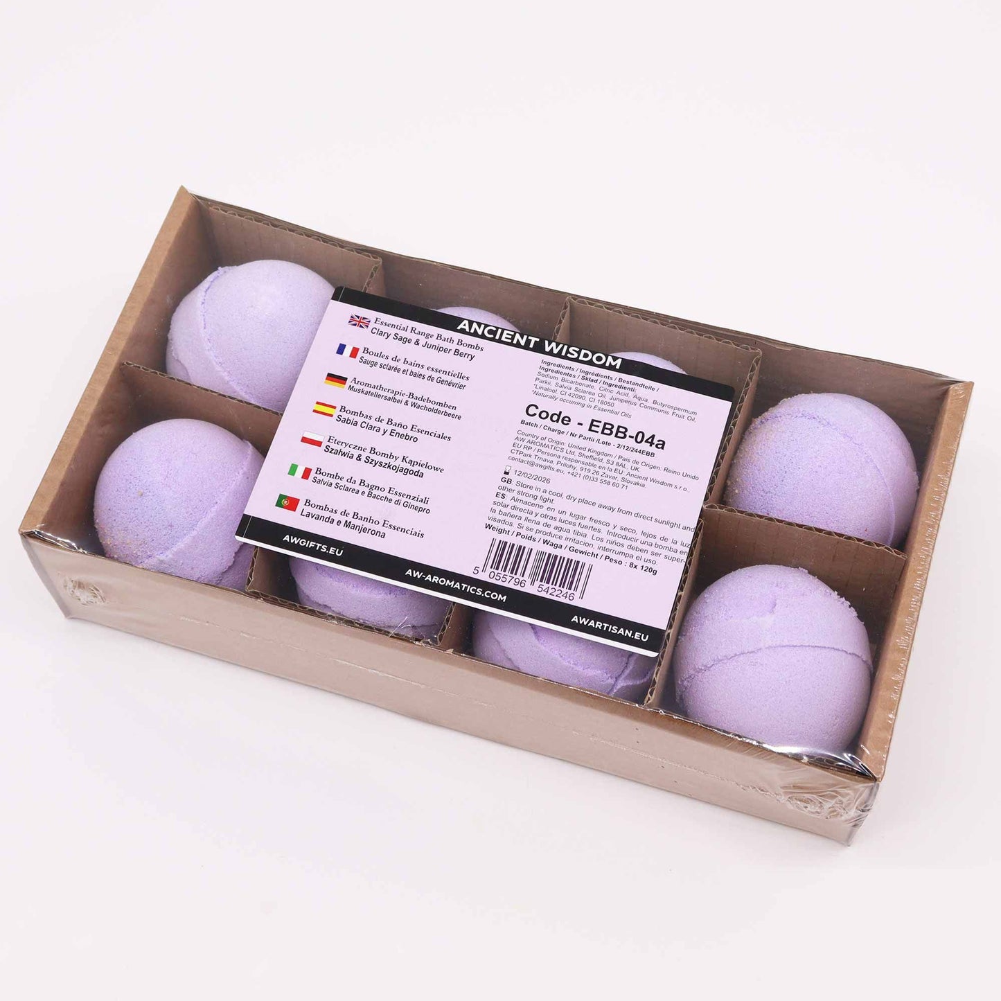 Bomba de Baño Sabia Clara y Enebro