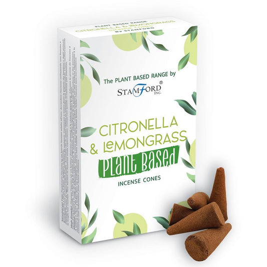 Herbal Incense Cones - Citronella and Lemon Verbena
