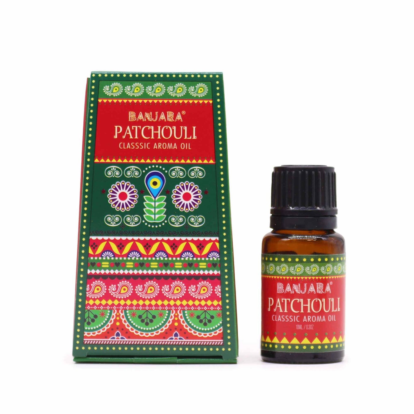 Huile parfumée indienne Banjara 10 ml - Pathchouli
