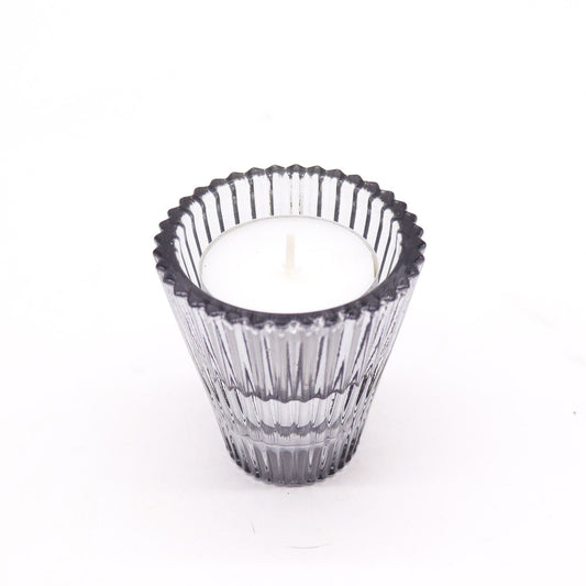 Reversible Dinner/Tea Light Holder - Midnight Grey