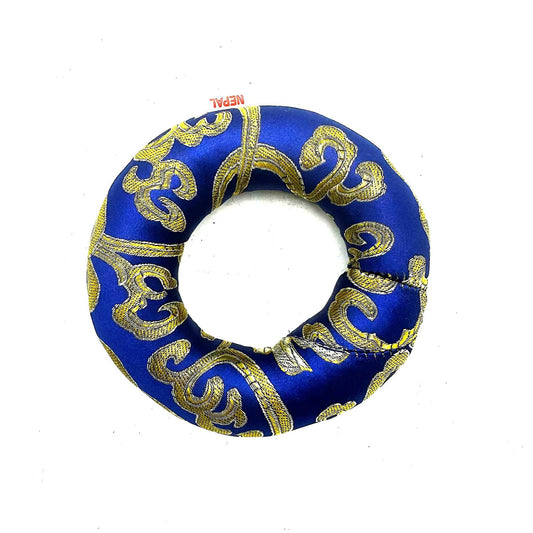 10cm Hoop Cushion (for 12-14cm Tibetan Singing Bowl) - Blue