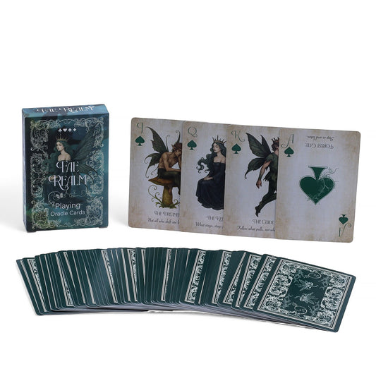 Reino de las Hadas: Cartas para jugar y de oráculo – Tema de hadas