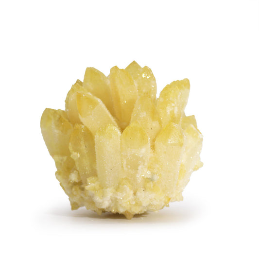 Natural Quartz Handcrafted Cluster - Phantom Yellow Quartz (approx 250-300gm 8cm)