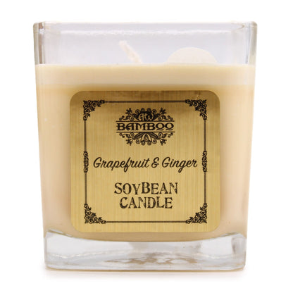 Soy Wax Candle - Grapefruit and Ginger