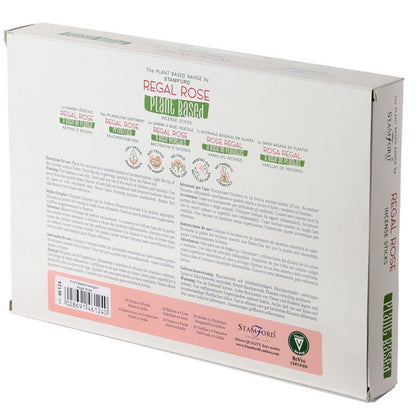 Varitas de Incienso a Base de Plantas - Rosa Real