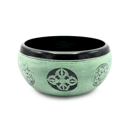 Tibetan Singing Bowl - Mandala Buddha - 16 cm