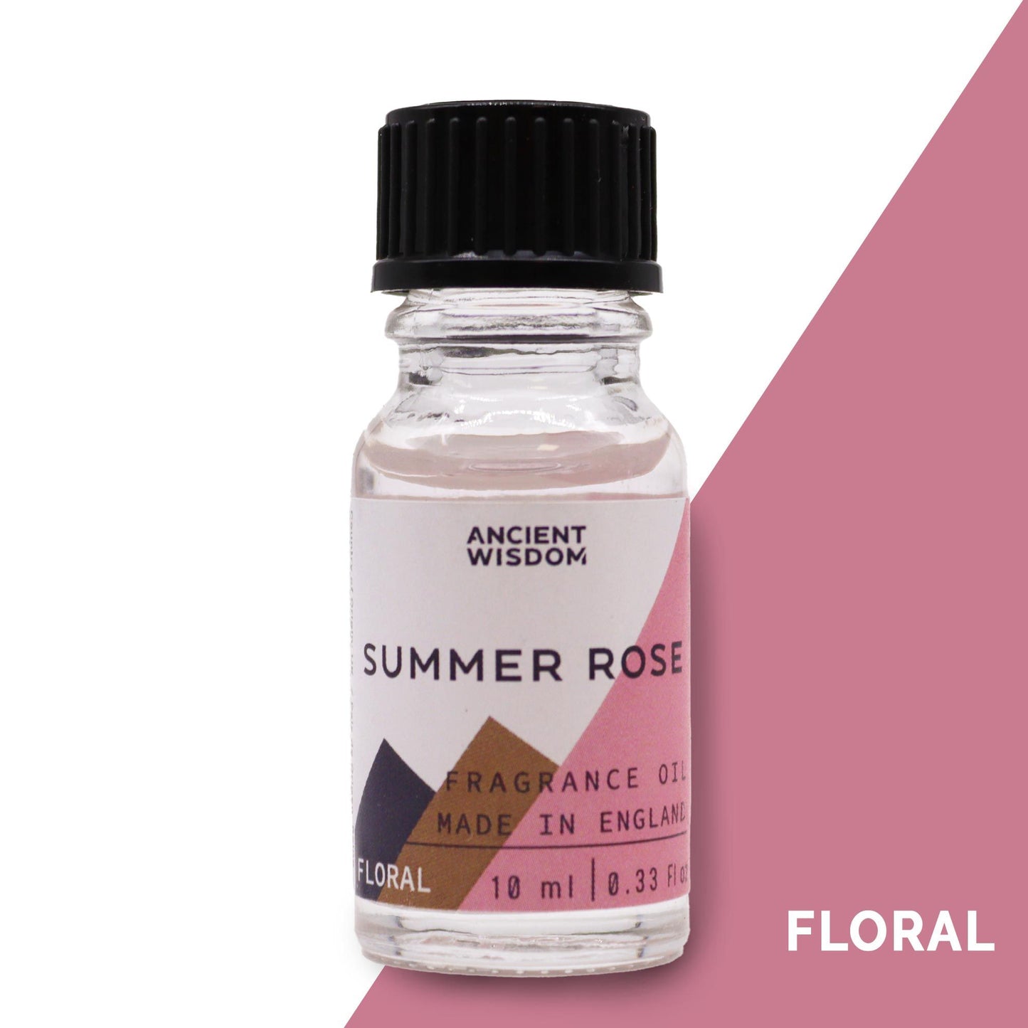 Huile parfumée 10 ml - Rose d'été