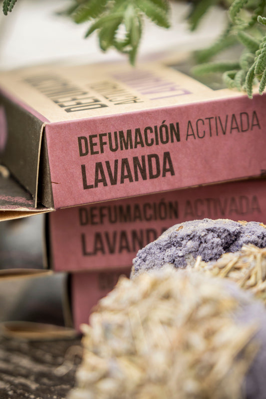 Resin Incense Tablets X 4 Lavender