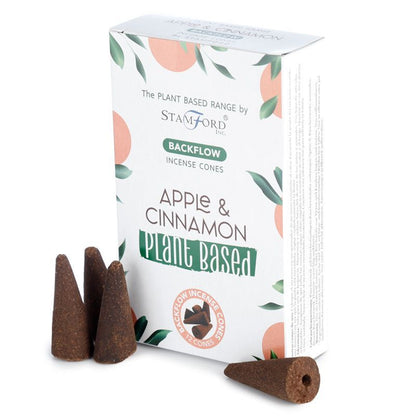 Herbal Backflow Incense Cones - Apple &amp; Cinnamon