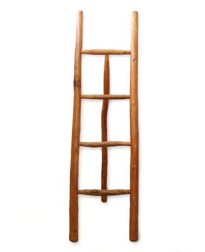 Grande échelle en teck - 1,5 m - Naturel