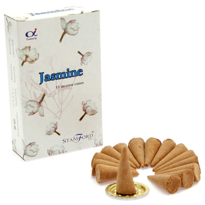 Jasmine incense cones