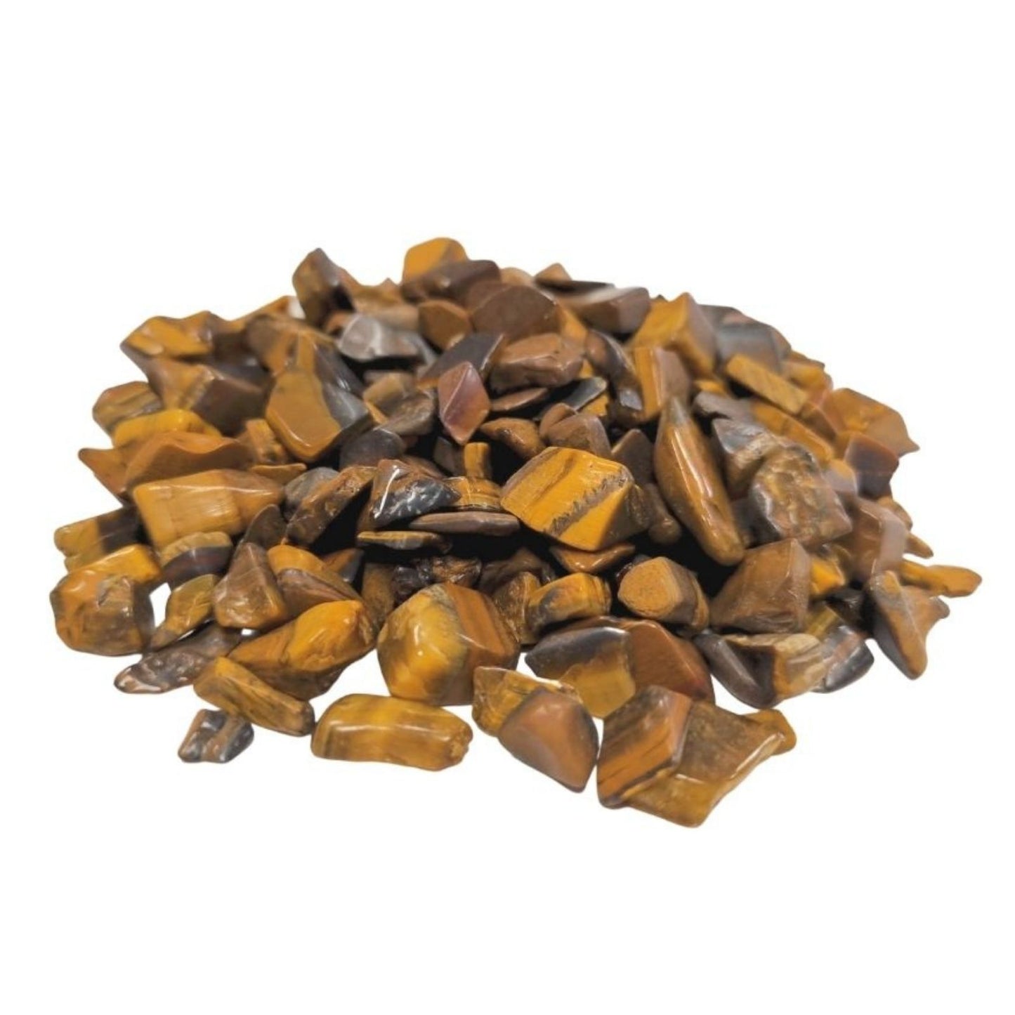 Tiger's Eye Chips in Bulk - 1KG