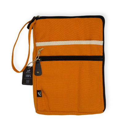 Hop Hare Canvas Laptop Sleeve - Orange