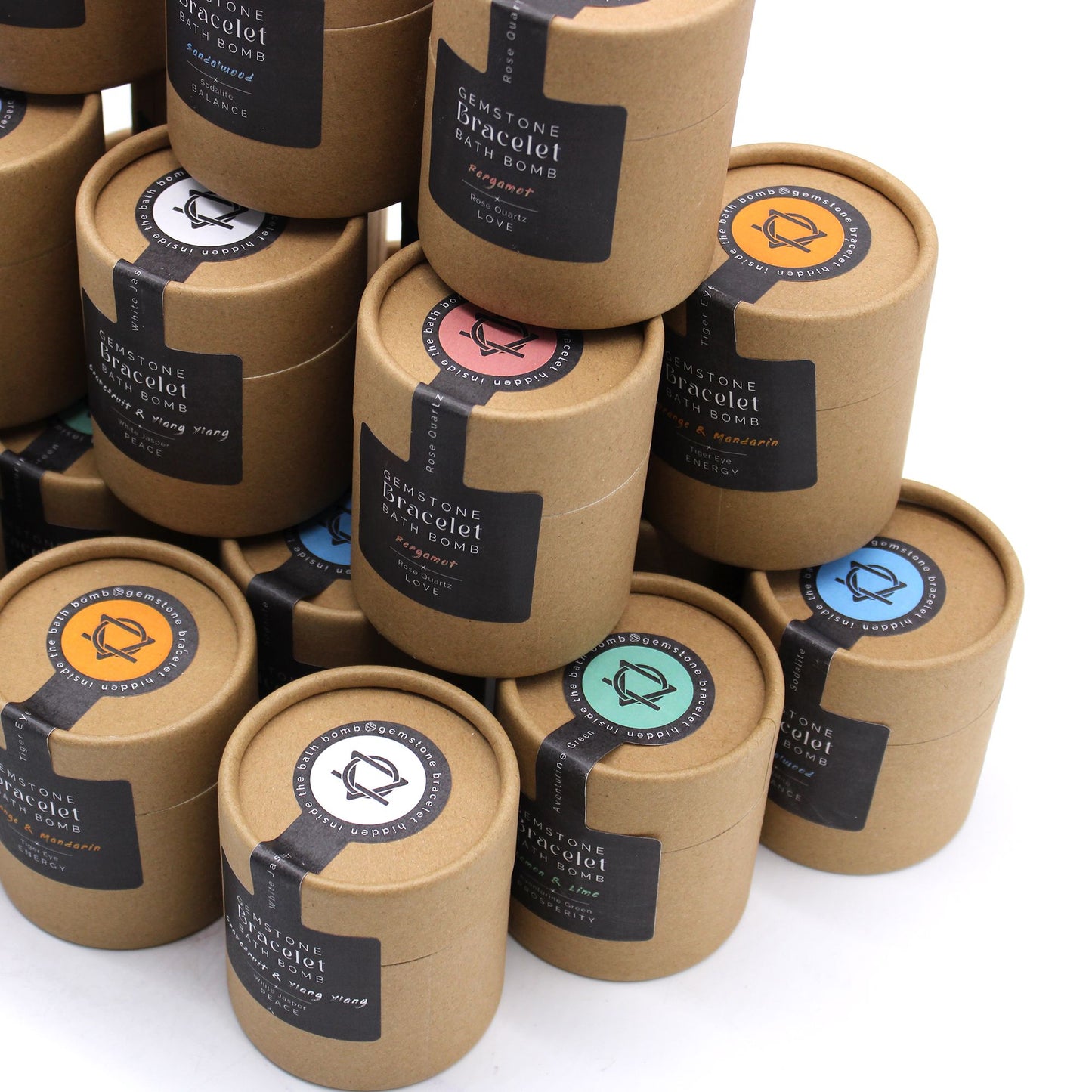 Bath Bomb with Amethyst Gemstone Bracelet