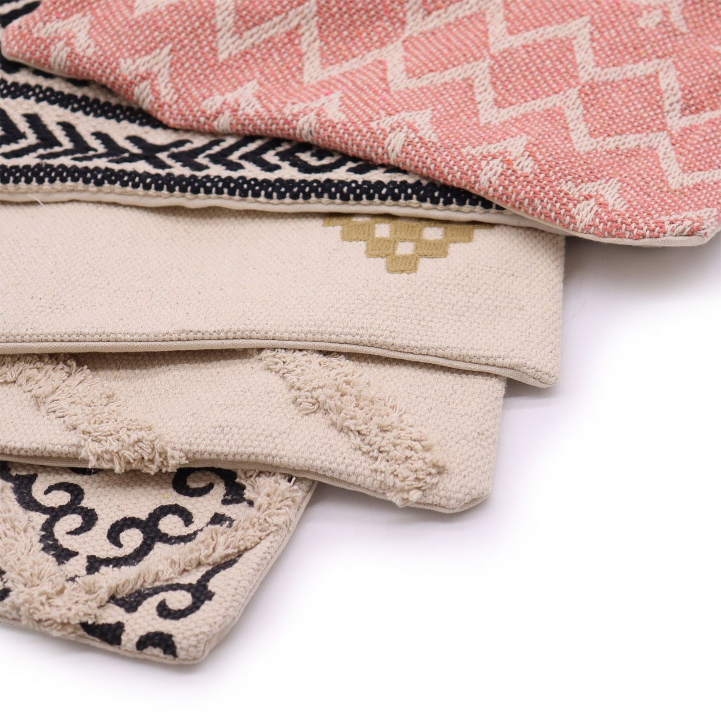 Funda de Cojín Clásico - Chevron Gris - 40x40cm