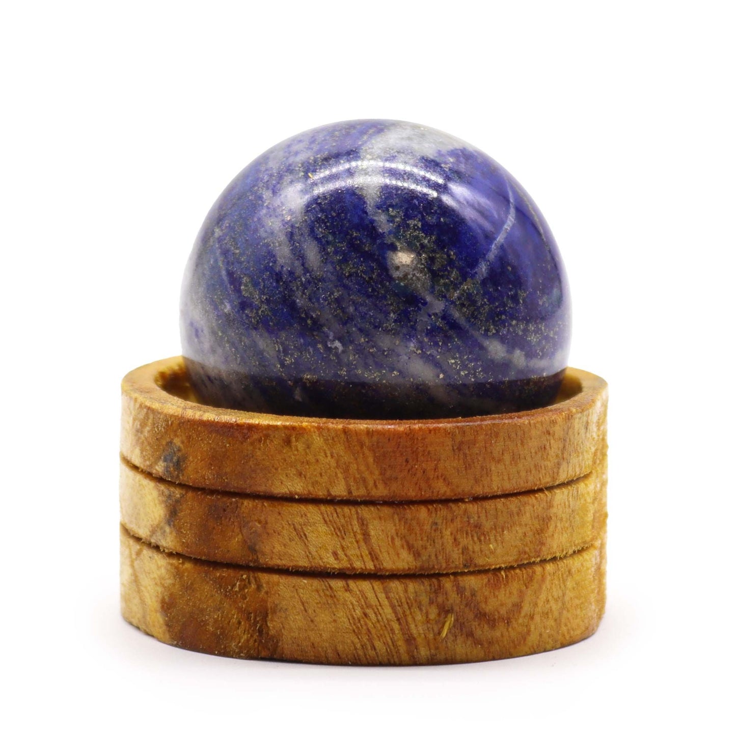 50mm Crystal Sphere - Afghan Lapis Lazuli with Stand