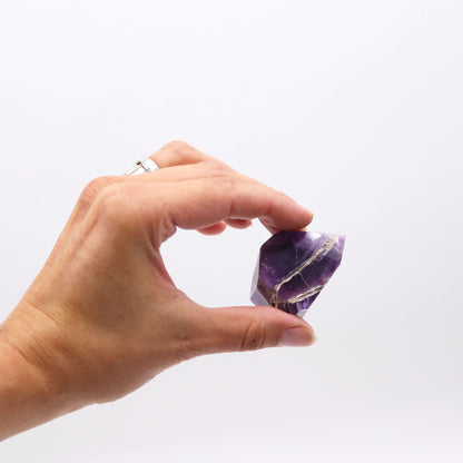 Gemstone points approx. 6 cm (0.5 kg) - African Amethyst