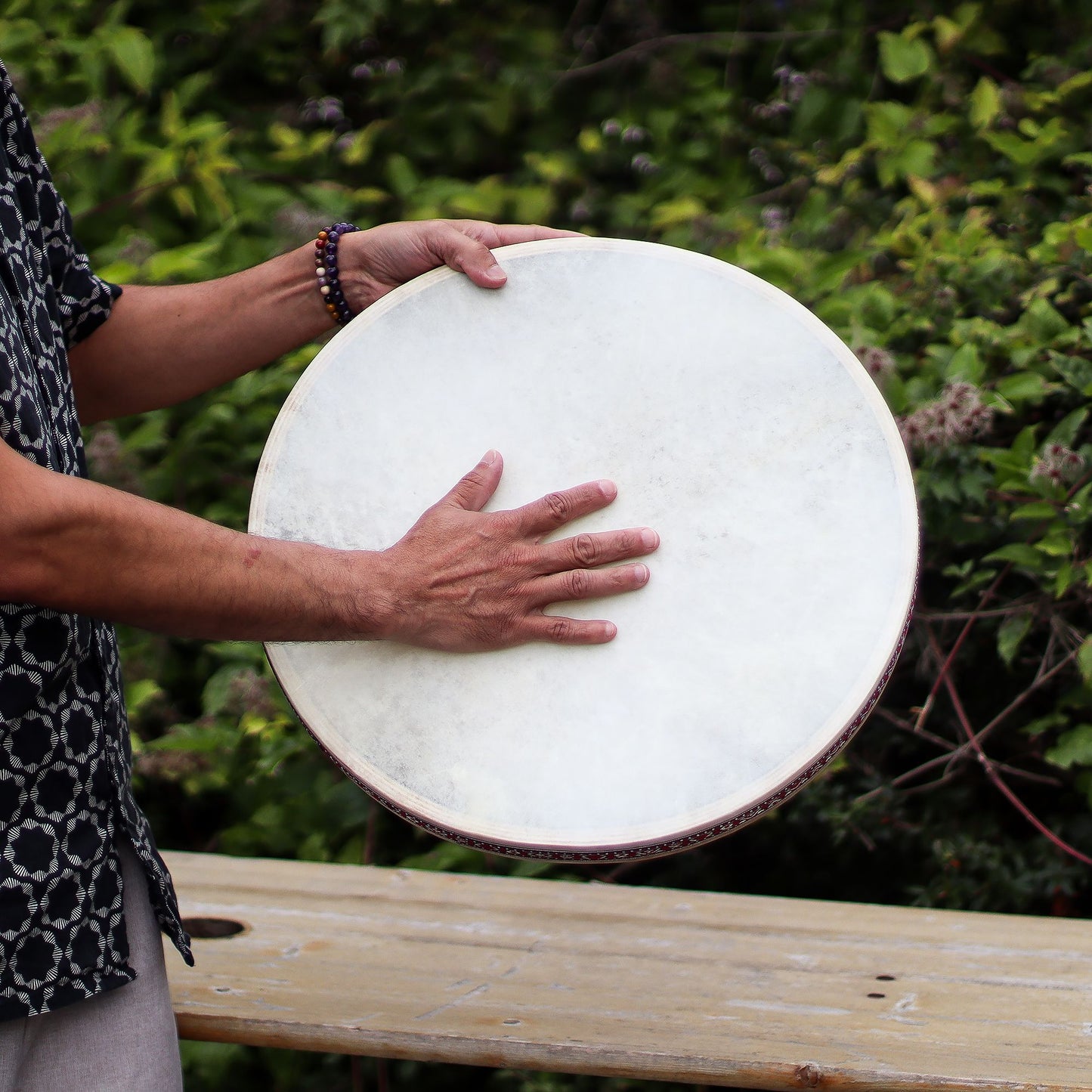 Tambor oceánico de sanación sonora chamán - 45 cm
