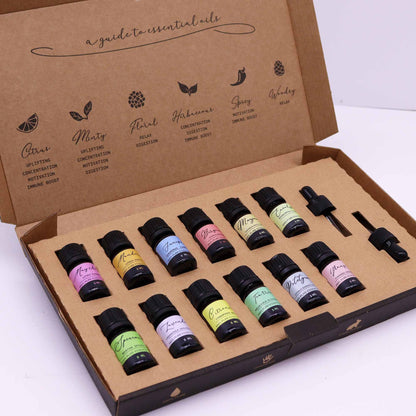 Essential Oils for Aromatherapy Gift Set - Spring