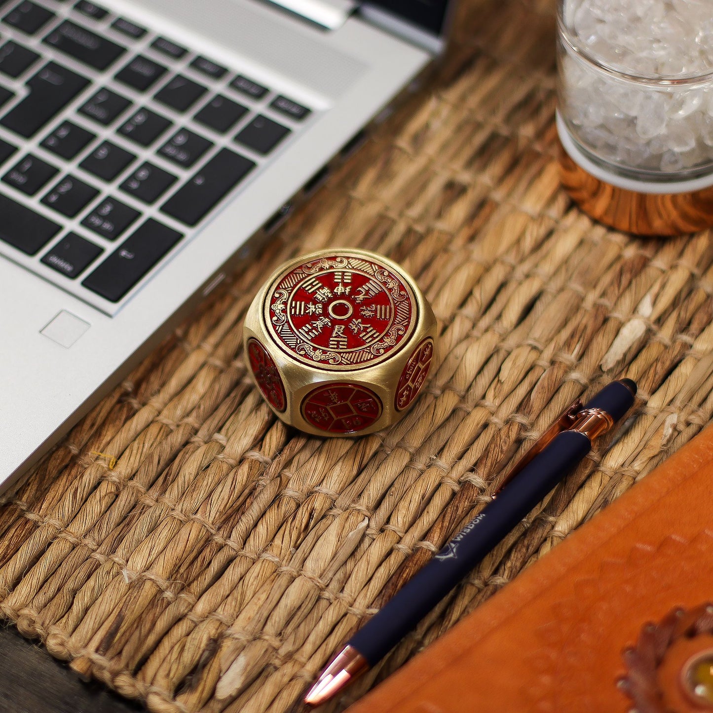 Feng Shui Fortune - Red Calendar and Coin Dice - Auspicious Date Picker