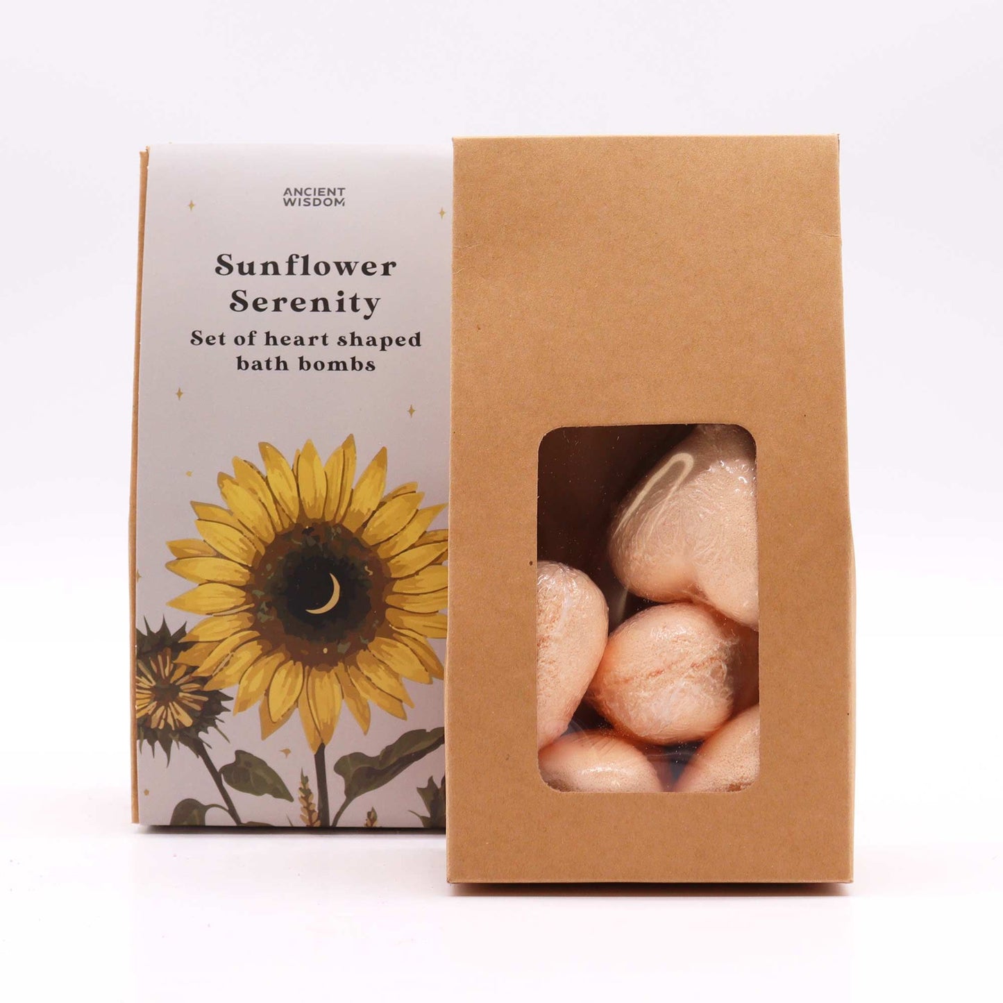 Heart-Sunflower Bath Bomb Set