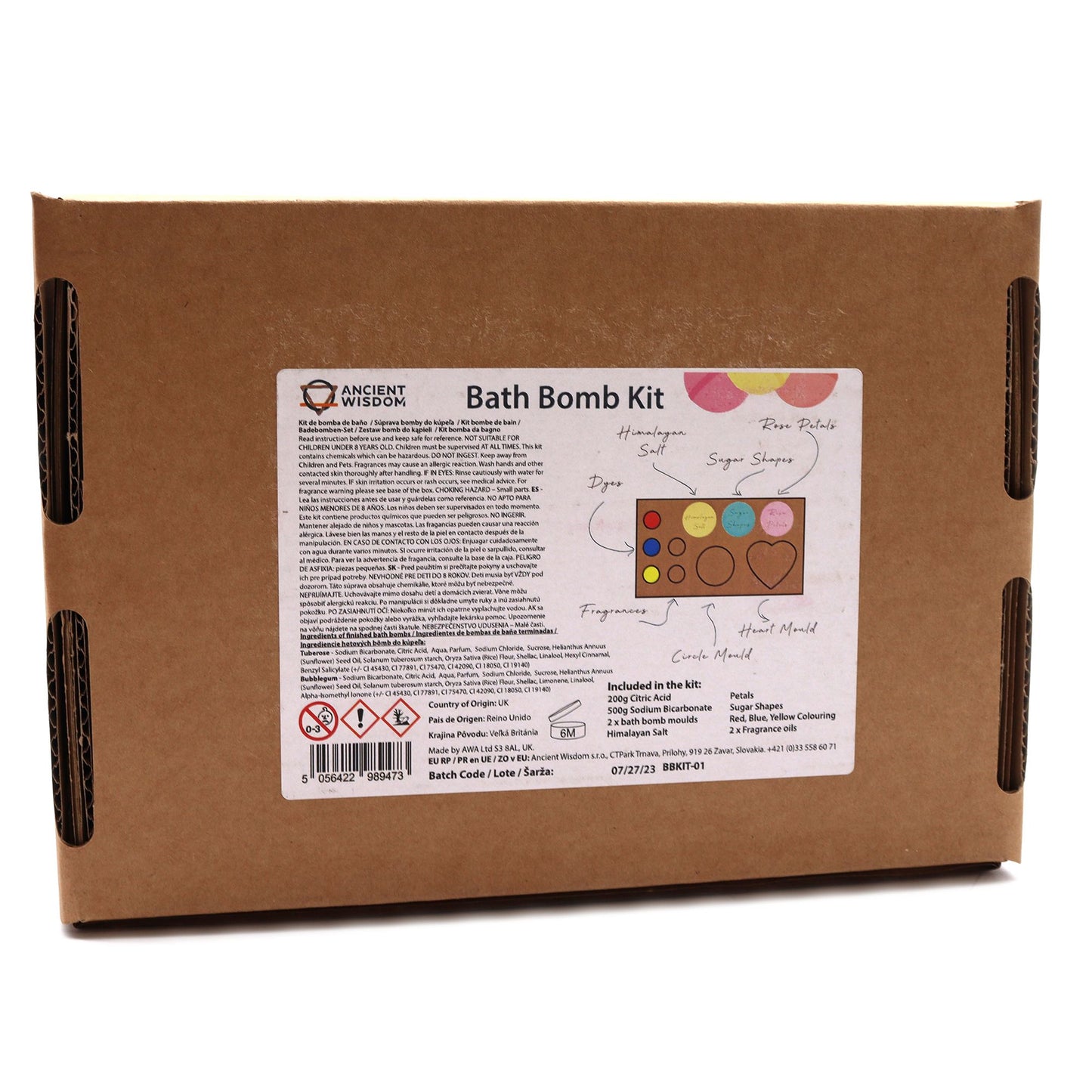 Bath Bomb Kit: Pink Lemonade and Citrus Burst