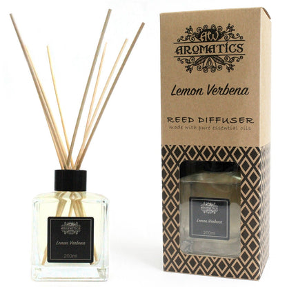 Reed Diffuser with Essential Oils - Lemon Verbena