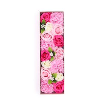 Caja Larga flores - Baby Blessings - Rosas