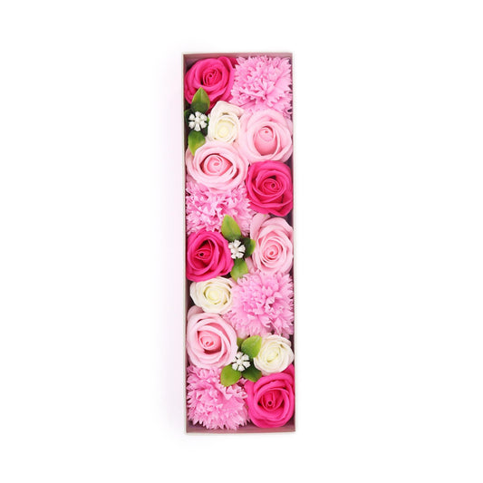 Caja Larga flores - Baby Blessings - Rosas