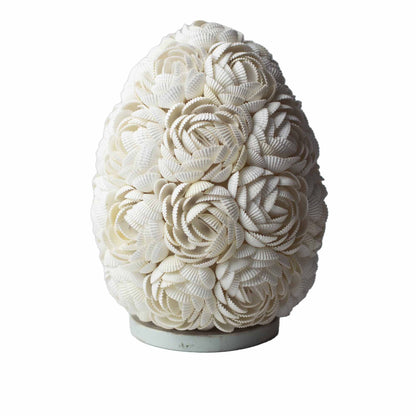Lámpara Boho Sea Shell - Rosa Ovalada - 20cm
