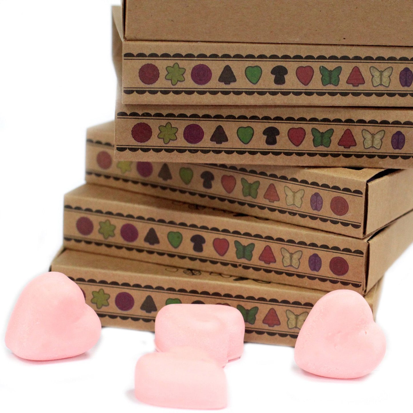 Box of 6 Soy Wax Crayons - Dragon's Blood