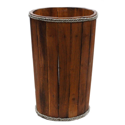 Large Nautical Display Tub - Brown 45x32cm