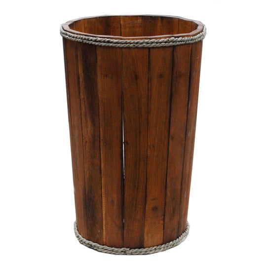 Large Nautical Display Tub - Brown 45x32cm