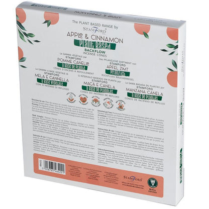 Herbal Backflow Incense Cones - Apple &amp; Cinnamon