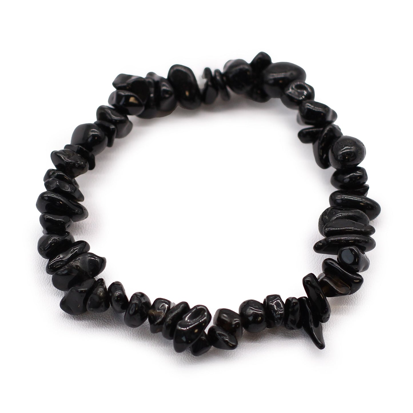 Gemstone Fragments Bracelet - Black Agate