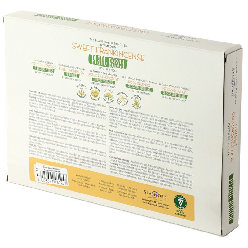 Varitas de Incienso a Base de Plantas - Varitas de Incienso Dulce