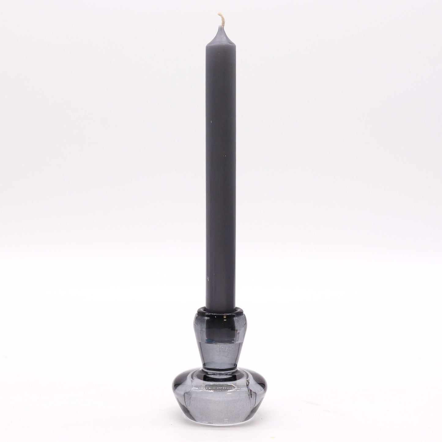 Reversible Mushroom Dinner/Tea Light Candle Holder - Midnight Grey