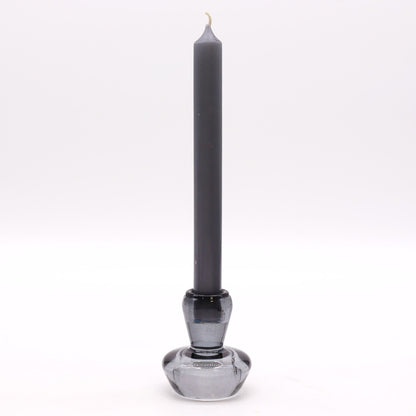 Reversible Mushroom Dinner/Tea Light Candle Holder - Midnight Grey