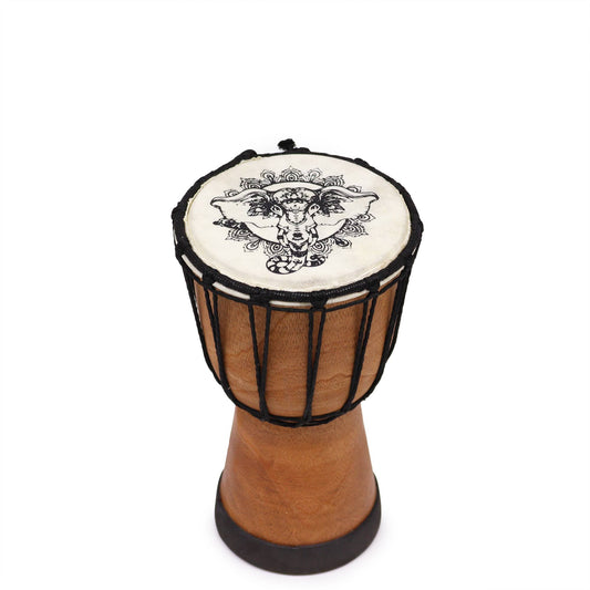 Handmade Djembe Drum with Wide Top - 20cm