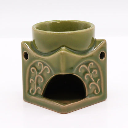 Quemador Buda Cuadrado - Jade Claro