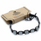 Hematite Shamballa Magnetic Bracelet - Rounded Corners