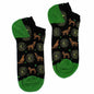 Hop Hare Bamboo Crew Socks S/M (36-40) - Moonlight Wolfs