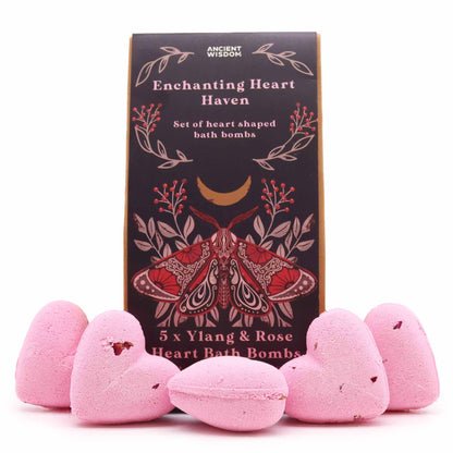 Heart Bath Bomb Set - Lovely Heart Sky