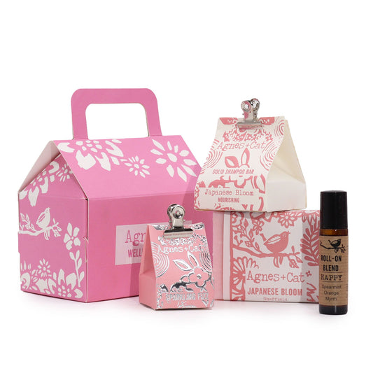 Agnes &amp; Cat Wellness Gift Set - Bloom &amp; Happiness