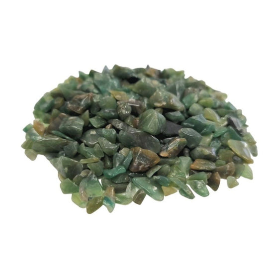 Green Aventurine Chips in Bulk - 1KG