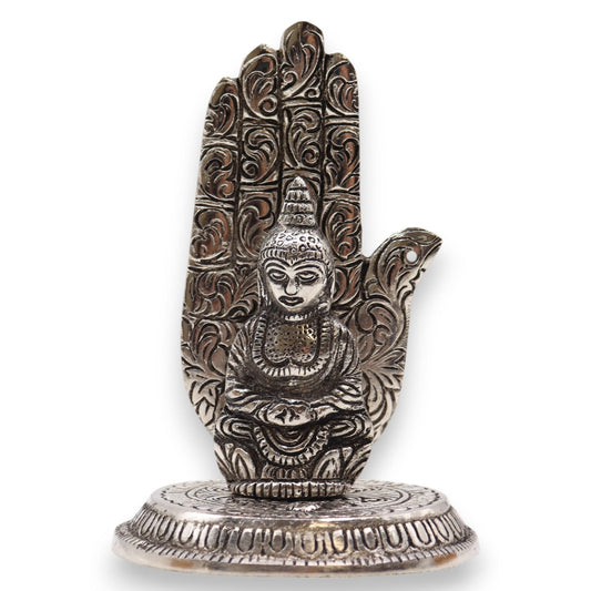 Porte-encens main de Bouddha 13x9cm