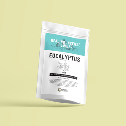 Encens en poudre de guérison - Eucalyptus 100 g