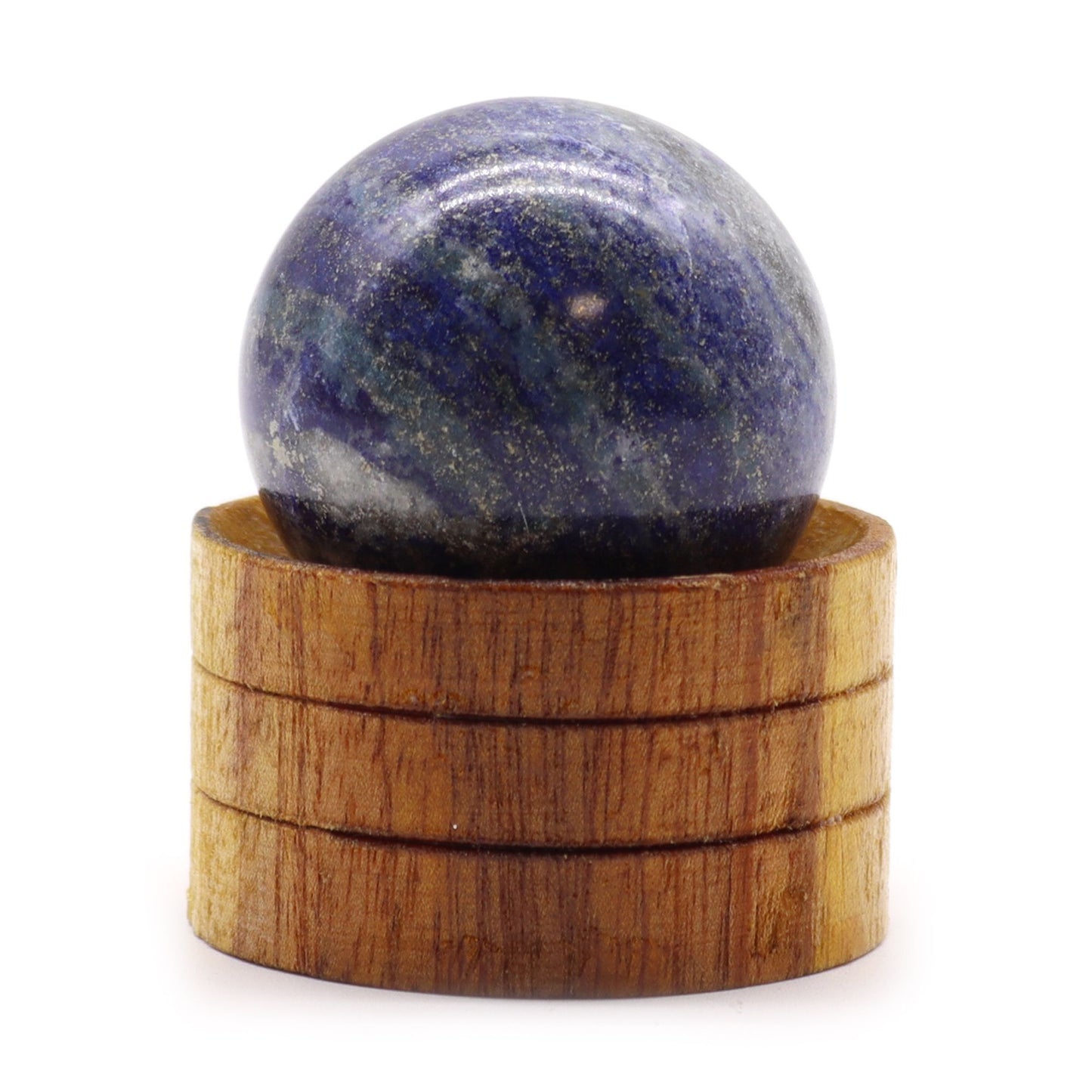 40mm Crystal Sphere - Afghan Lapis Lazuli with Stand