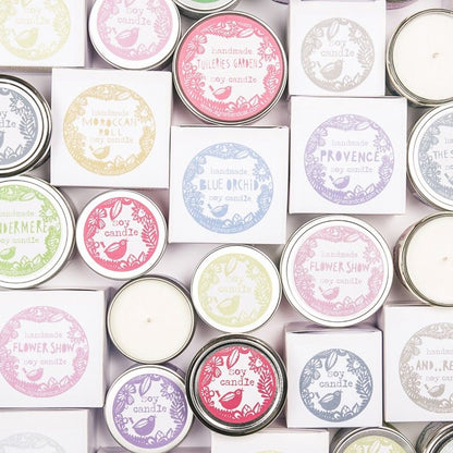 Velas en Lata - Vintage Gardenia