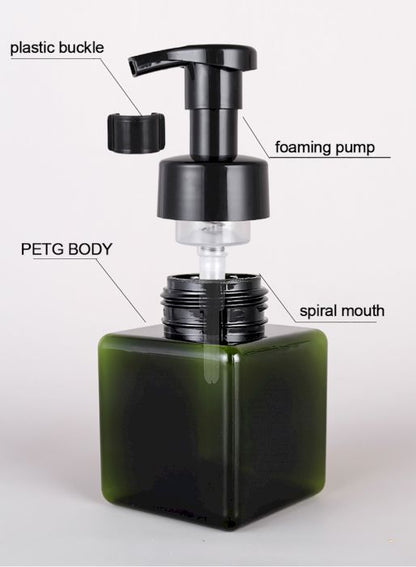 Botella dispensadora de espuma reutilizable - 450ml